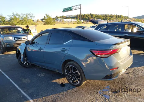 2025 Nissan Sentra Sr z USA, uszkodzony, nr VIN 3N1AB8DV0SY214498